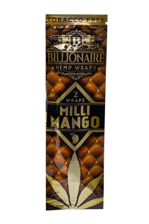 Billionaire Hemp Wraps 1 pack-Mango - One Wholesale