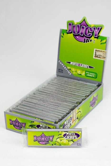Juicy Jay's Superfine flavored hemp Rolling Papers-White Grape - One Wholesale