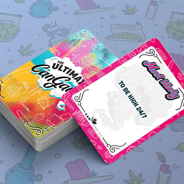 Introducing the Ultimate CanGame: Elevate Your Sesh with 420-Themed Party Fun!