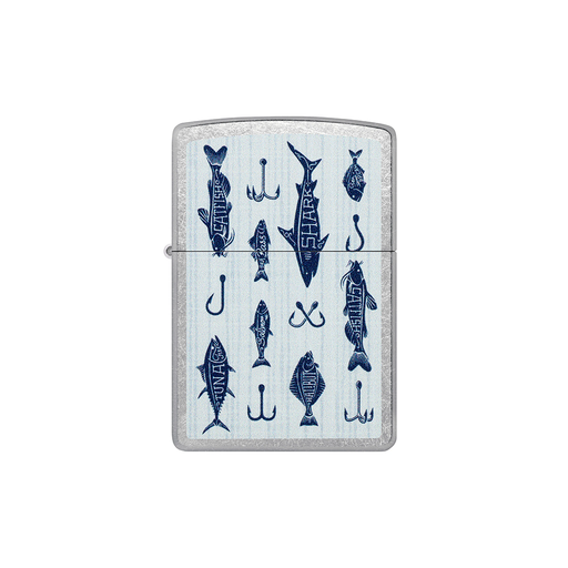 Zippo 46719 Fishing Lures Off the Hook Design Animal · Plant ONE