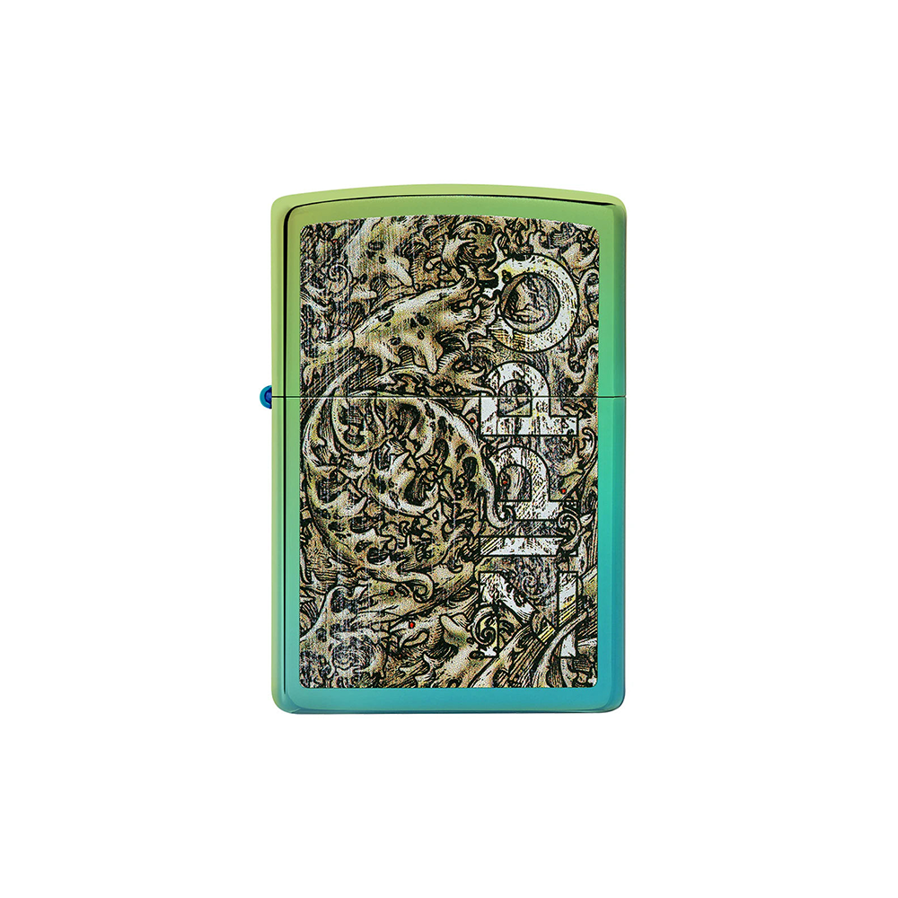 Zippo 49416 Zippo Design High Polish Teal — Bong Outlet Canada