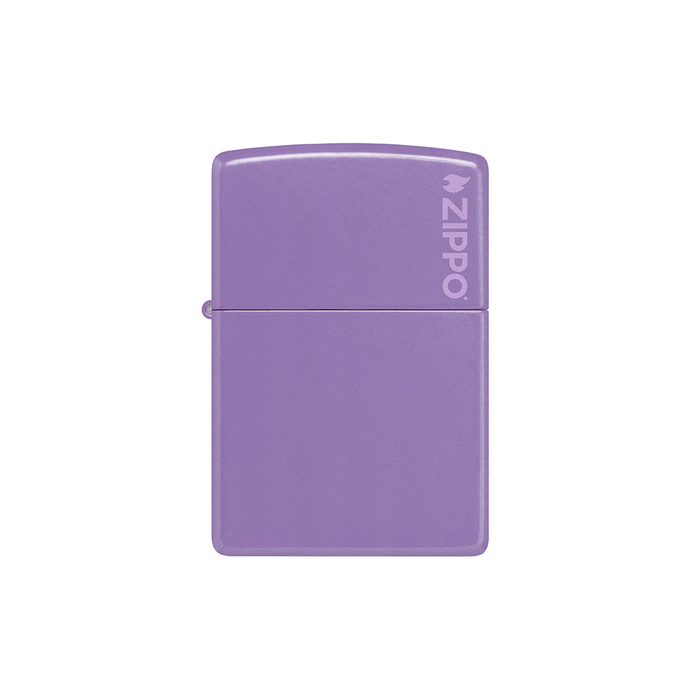 Zippo 46681ZL Classic Smoky Lavender Zippo Logo Zippo Lighter ONE