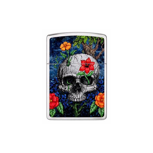 Zippo 46939 Skull Design Horror · Goth ONE
