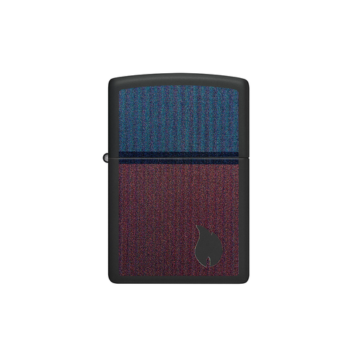 Zippo 46476 Color Block Two Tone Flame Zippo Lighter ONE