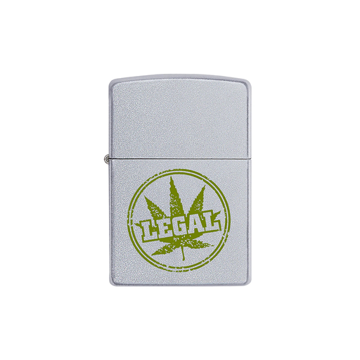 Zippo 205-064489 Legal Leaf Stamp Zippo Lighter ONE