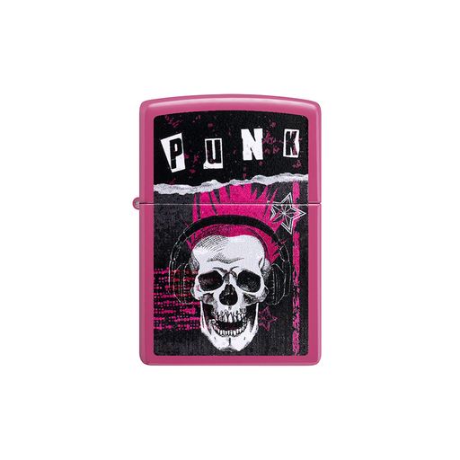 Zippo 46430 Punk Skull Zippo Lighter ONE