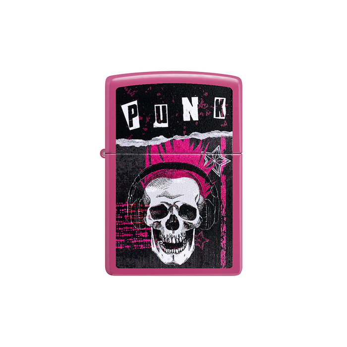 Zippo 46430 Punk Skull Zippo Lighter ONE