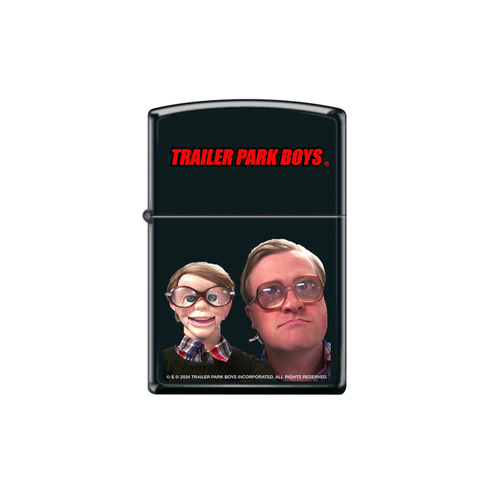 Zippo 114457 Trailer Park Boys Bubbles Black Matte Zippo Lighter ONE