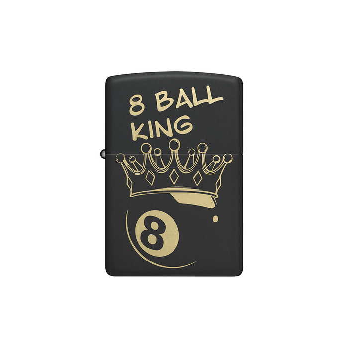 Zippo 46291 King 8 Ball Billiards Champion Zippo Lighter ONE