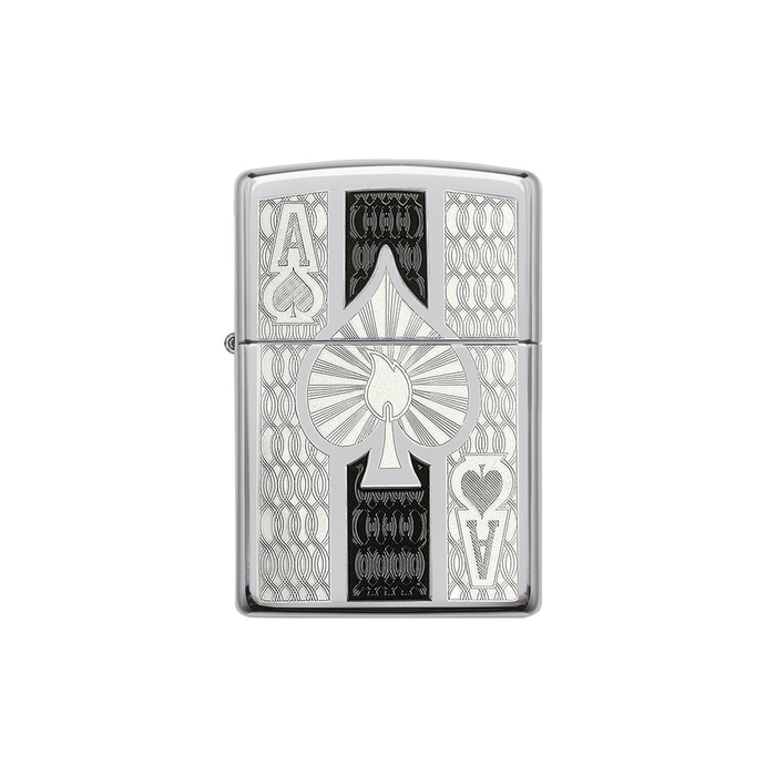 Zippo 24196 Intricate Spade Design Gambling · Spirit ONE