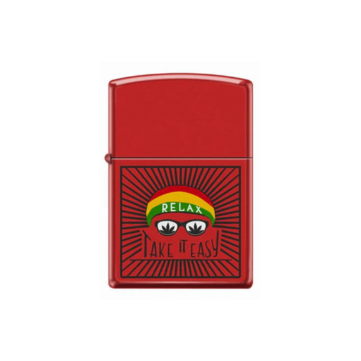 Zippo 58352 Leaf Relax-Easy Weed Glasses Zippo Lighter ONE