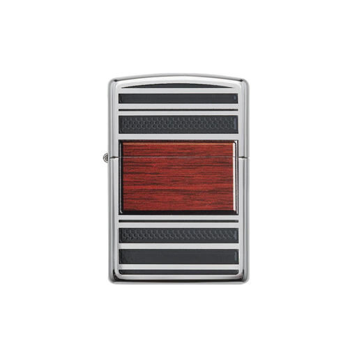 Zippo 28676 Wood Emblem with Pipe Insert Zippo Lighter ONE