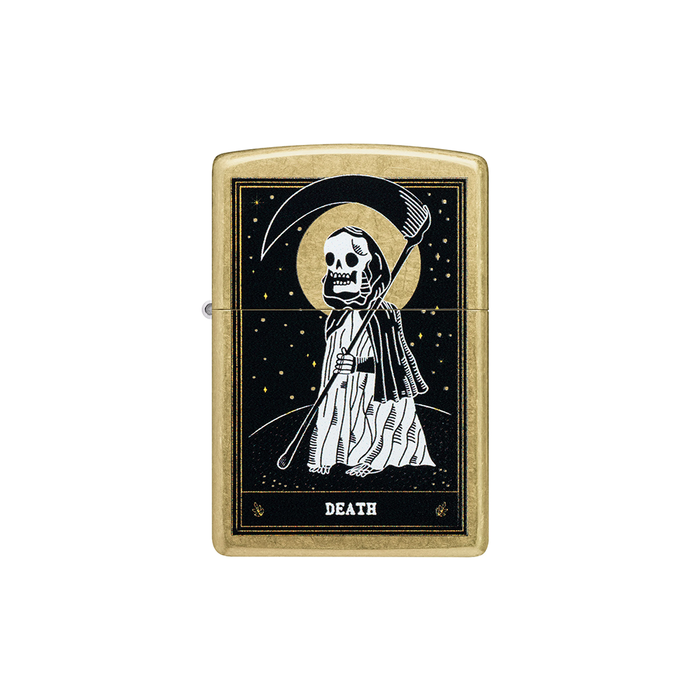 Zippo 46722 Death Card Design Horror · Goth ONE