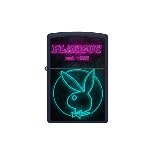 Zippo 46786 Teal Playboy Neon Logo Souvenir · Licensed ONE