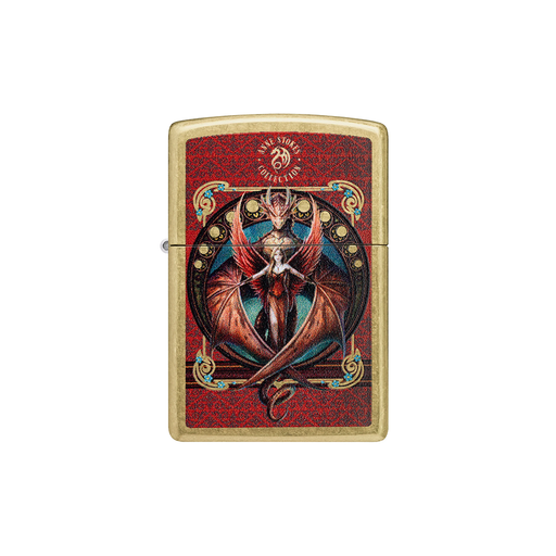 Zippo 46689 Red Anne Stokes Copper Wing Design Medieval · Mythological ONE