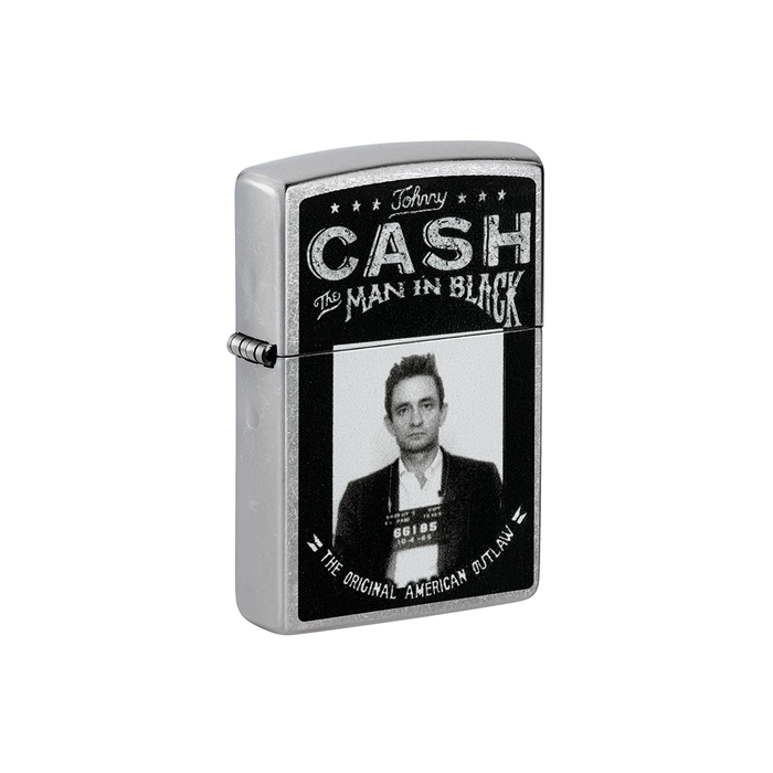 Zippo 75822 THE ORIGINAL AMERICAN OUTLAW Johnny Cash Zippo Lighter ONE