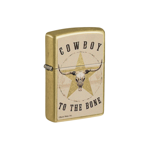 Zippo 48937 Buck Wear™ Cowboy to the Bone Design Souvenir · Licensed ONE
