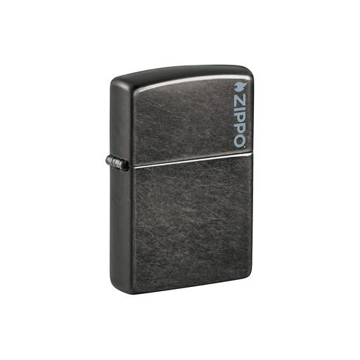 Zippo 28378ZL Classic Grey Zippo Logo Zippo Lighter ONE