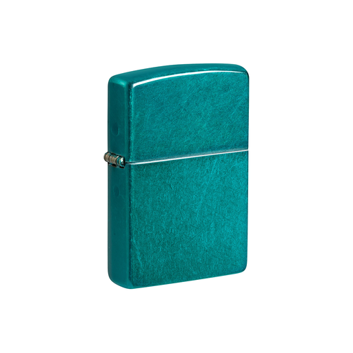 Zippo 24004 Translucent Candy Teal Basic · Pattern ONE