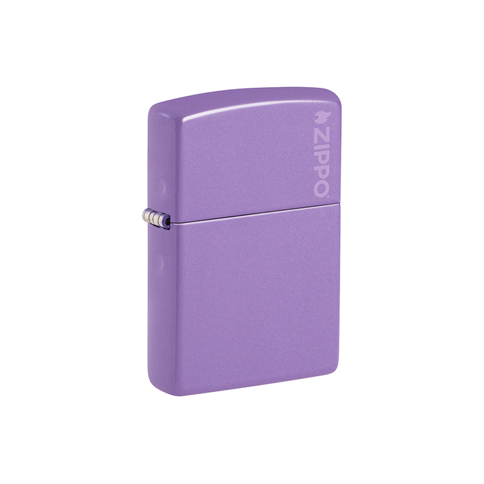 Zippo 46681ZL Classic Smoky Lavender Zippo Logo Zippo Lighter ONE