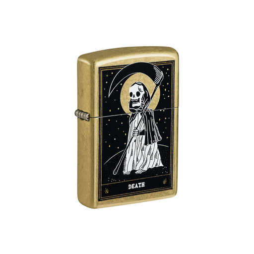 Zippo 46722 Death Card Design Horror · Goth ONE