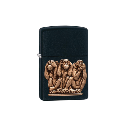 Zippo 29409 Three Monkeys Zippo Lighter ONE