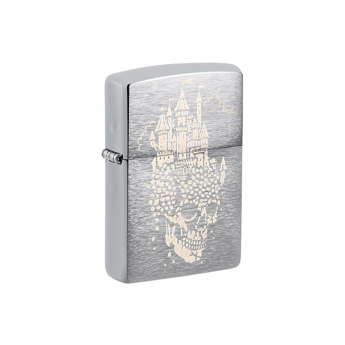 Zippo 46477 Skull Castle Design Zippo Lighter ONE