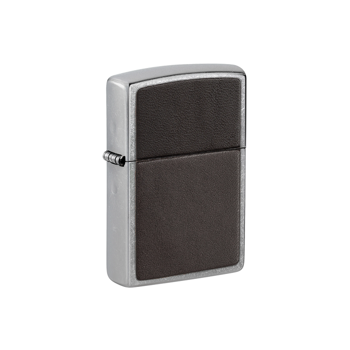 Zippo 46782 Brown Leather Emblem Crest · Emblem · Military ONE
