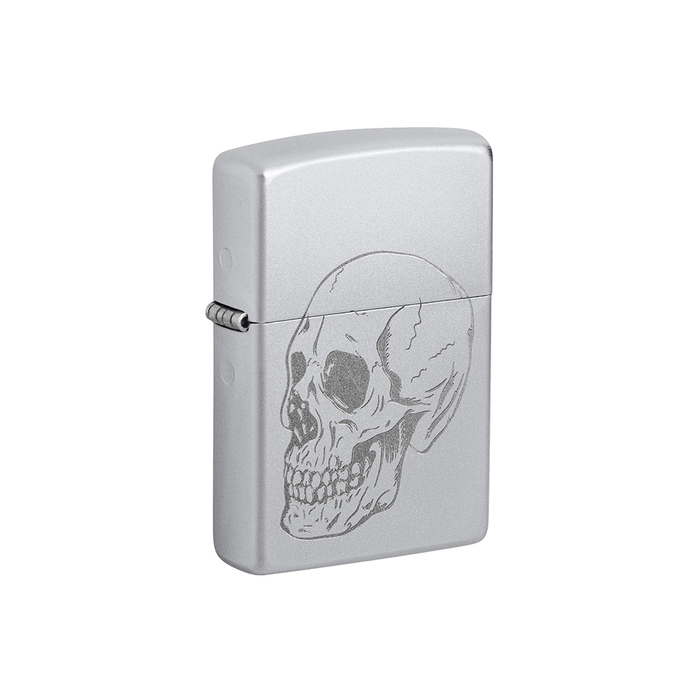 Zippo 46749 Subtle Skull Design Horror · Goth ONE