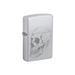 Zippo 46749 Subtle Skull Design Horror · Goth ONE