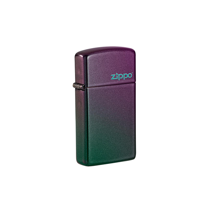 Zippo 49267ZL Slim® Iridescent with Zippo Logo Zippo Lighter ONE