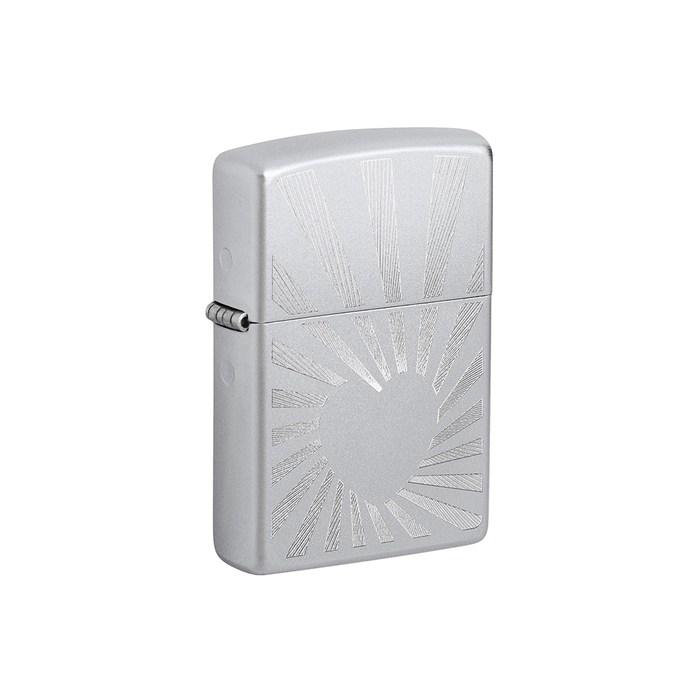 Zippo 46480 Heart Rays Love Radiates Design Zippo Lighter ONE