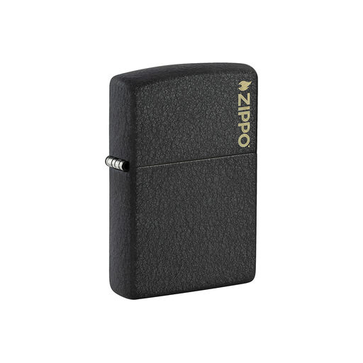 Zippo 236ZL Classic Black Crackle® Zippo Logo — Bong Outlet Zippo 236ZL Classic Black Crackle® Zippo Logo — Bong Outlet