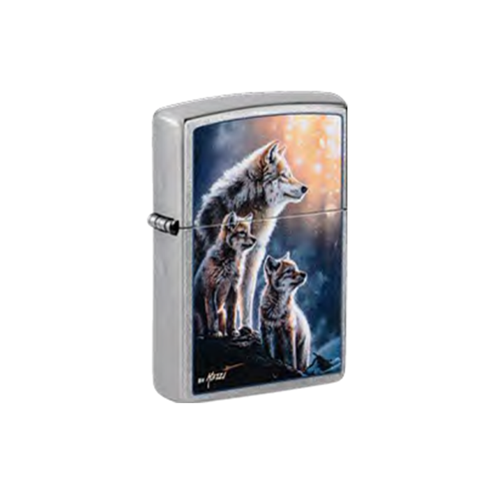 Zippo 47106 Mazzi® Wolf Family Animal · Plant ONE