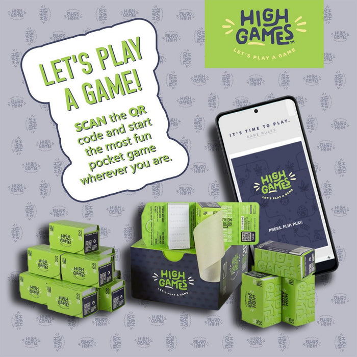 High Games Smoking Paper-20 Rolls Roll High Games Smoking Paper