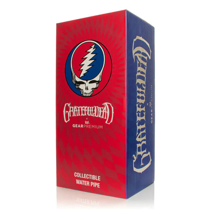 GEAR Premium® | 10" Space Your Face Beaker Base Water Pipe -Grateful Dead x GEAR Premium® Glass Bong Smoking Cat Distribution