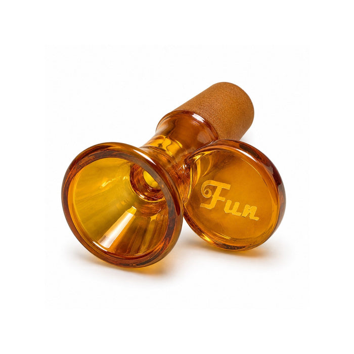 Fortune | Fun Electroplated 14mm Funnel Bowl Bowl · Popper Fortune