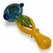 3" Leaf Design Glass Hand Pipe Glass Pipe Super Supplys Inc