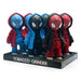 3D Hooded Web Hero Character Tobacco Grinder – 6PCS Display Display Pack Super Supplys Inc Default Title