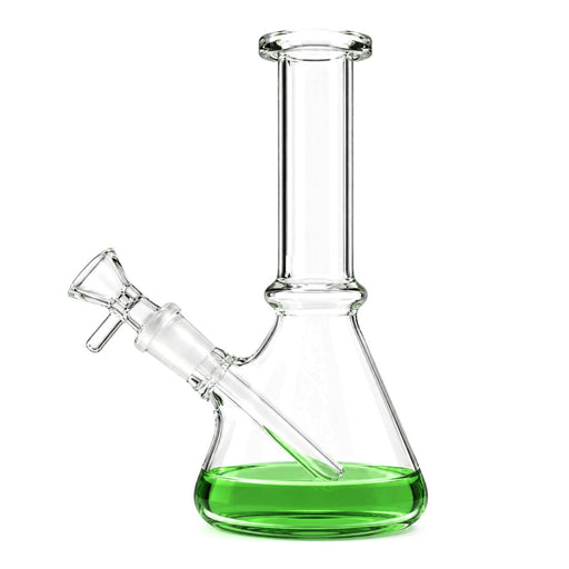 8" Emerald Beaker Glass Bong Glass Bong Super Supplys Inc