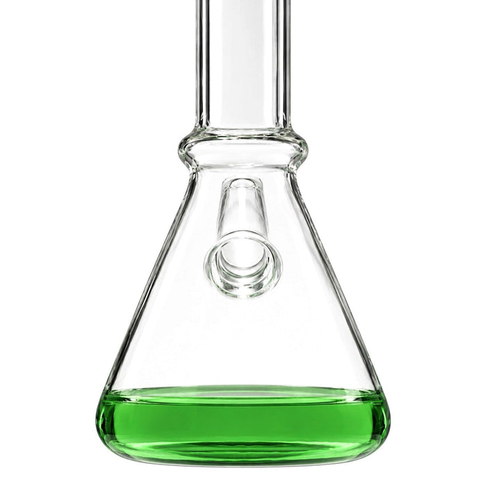 8" Emerald Beaker Glass Bong Glass Bong Super Supplys Inc