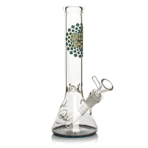 Cheech & Chong® Glass | 10" Fibonacci Beaker Base Water Pipe [CC164] Glass Bong Smoking Cat Distribution