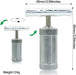 Fortune | Pollen Hemp Press Compressor Pollen Press Super Supplys Inc