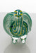 Small elephant glass hand pipe Pack of 2 Glass Pipe ONE