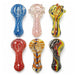 3.75" Assorted Swirl Glass Hand Pipe-2CT Glass Pipe Super Supplys Inc Default Title