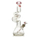 Red Eye Glass® | 16" 7mm Thick Loop-D-Loop Water Pipe [REG184] Glass Bong Smoking Cat Distribution Pink [REG184Pi]