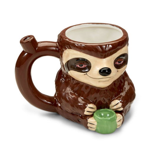 Stoned sloth mug pipe Mug Pipe Roast and Toast Gifts