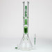 NG | 18 inch 6-Arm Perc & Splash Guard Beaker [G607-7] Glass Bong High-End Brands Glass