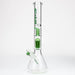 NG | 18 inch 6-Arm Perc & Splash Guard Beaker [G607-7] Glass Bong High-End Brands Glass GREEN