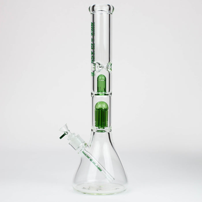 NG | 18 inch 6-Arm Perc & Splash Guard Beaker [G607-7] Glass Bong High-End Brands Glass